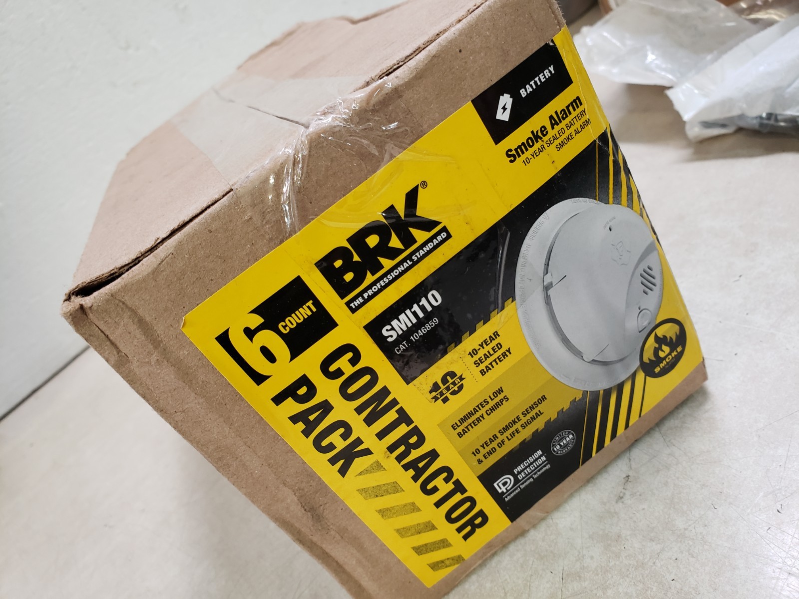 BRK SMI110 Smoke Alarm Contractor - 6 Pack