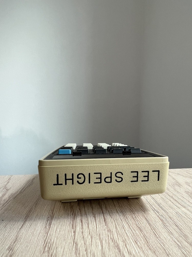 Vintage Hewlett Packard Calculator With Case