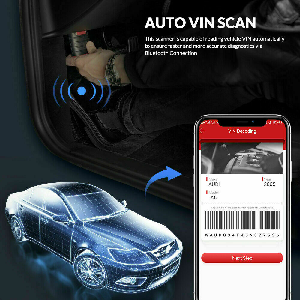 2023 THINKDIAG OBD2 Scanner Car Diagnostic Tool Full Software Free Bidirectional