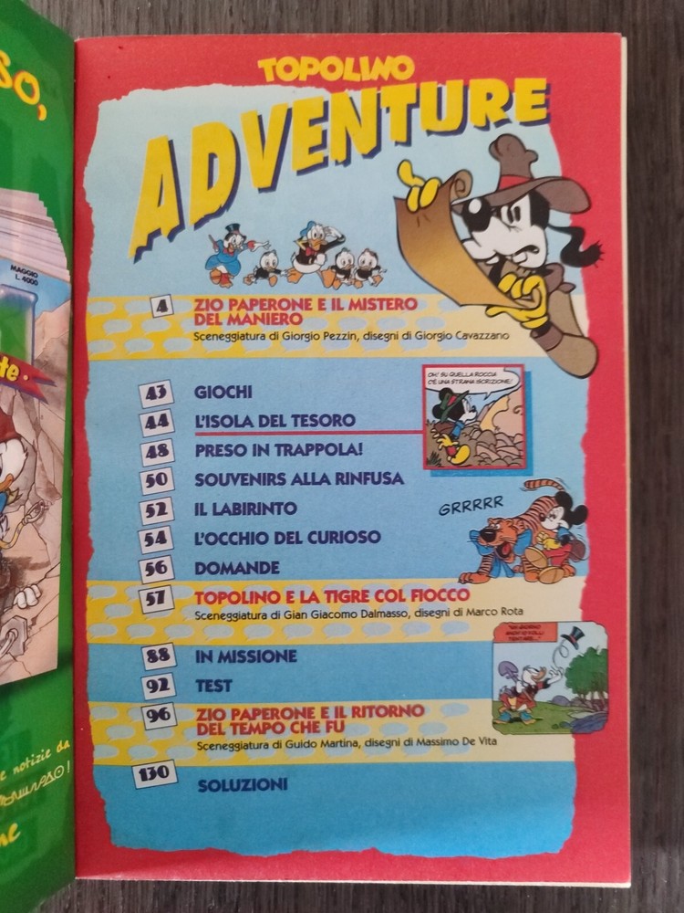 Mickey Mouse Adventure No. 2, May - June 1995