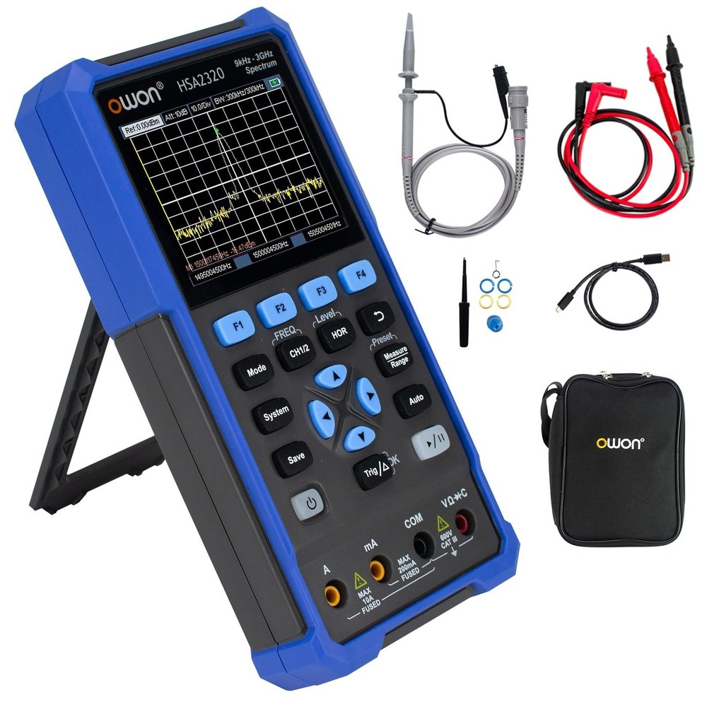OWON Handheld Spectrum Analyzer with Oscilloscope and Multimeters,Frequency R...