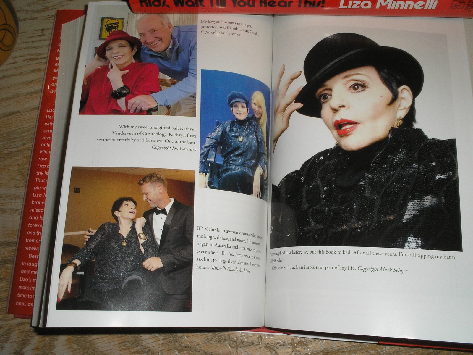 Signed Liza Minnelli Kids, Wait Till You Hear This! US 1st print Memoir NEW HC