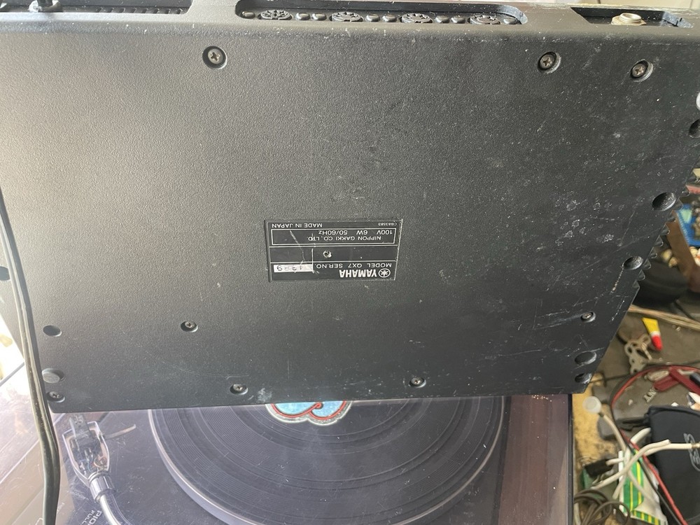 Vintage Yamaha Digital Sequencer Model QX7 Powers On