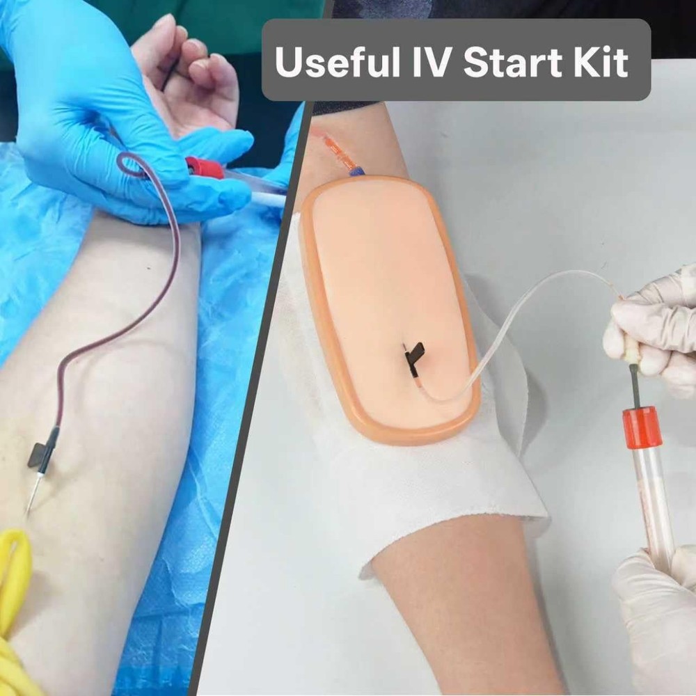 IV Practice Kit for Nursing Students, Replaceable IV Practice Pad for Nurses,...