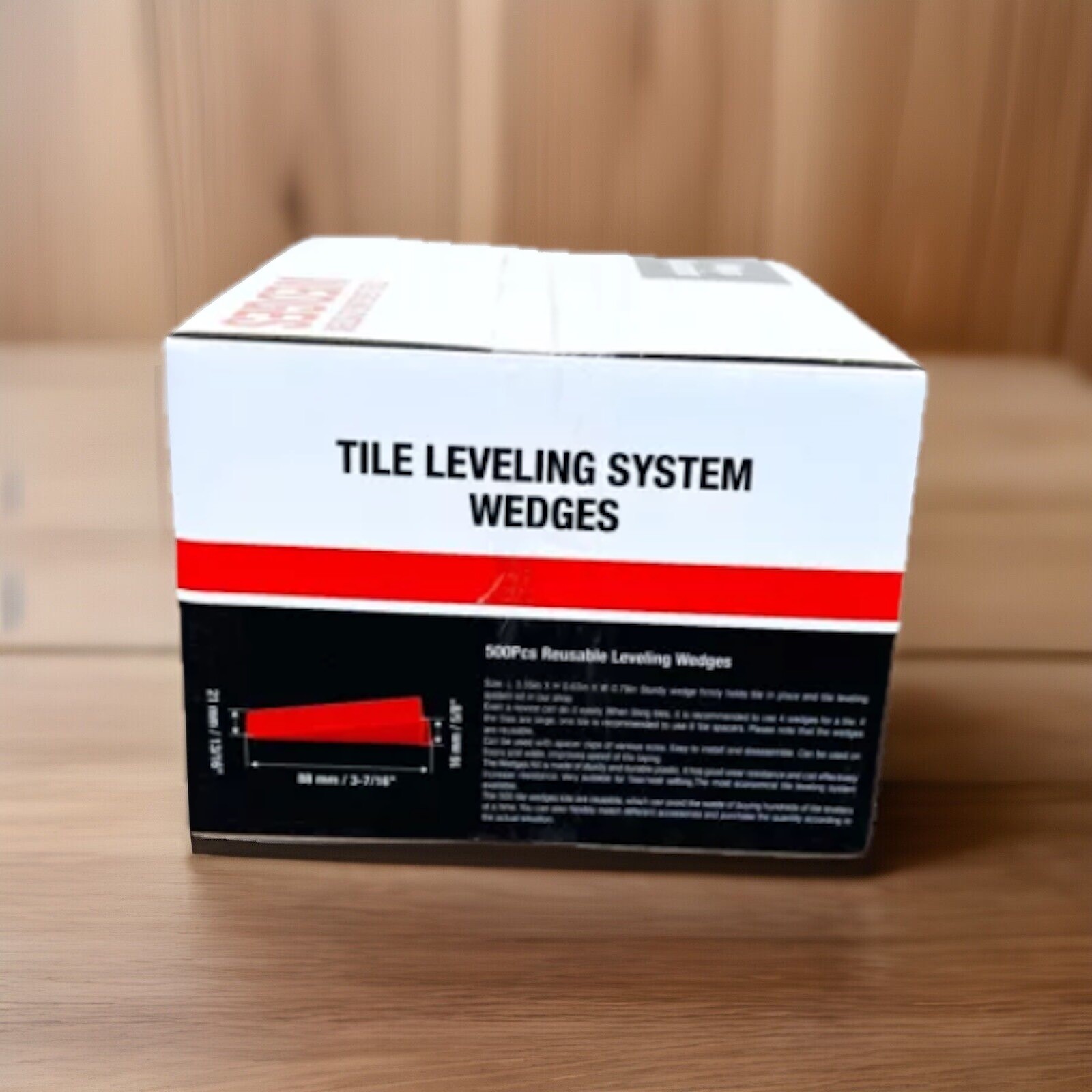 500 Piece Reusable Wedges for 1/8",1/16" and 1/32" Spacers,tile leveling system