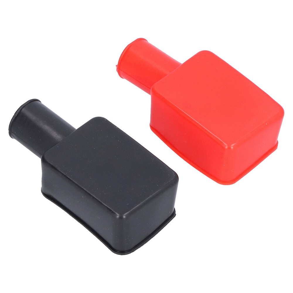 Car 8PCS Battery Terminal Covers Rubber Positive Negative Post Stud Insulating#