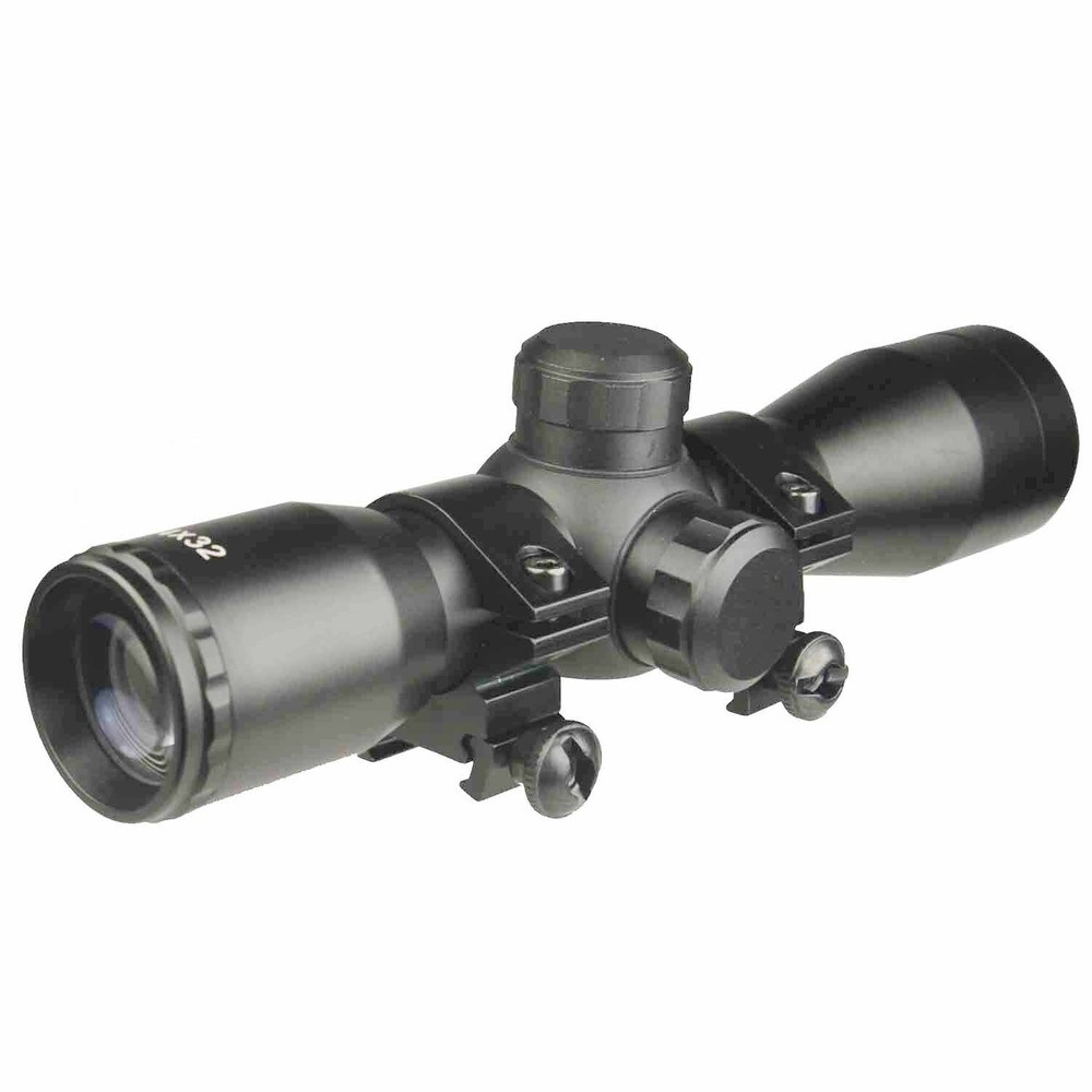 P4 mm Compact Scope With Low Profile Weaver Rings