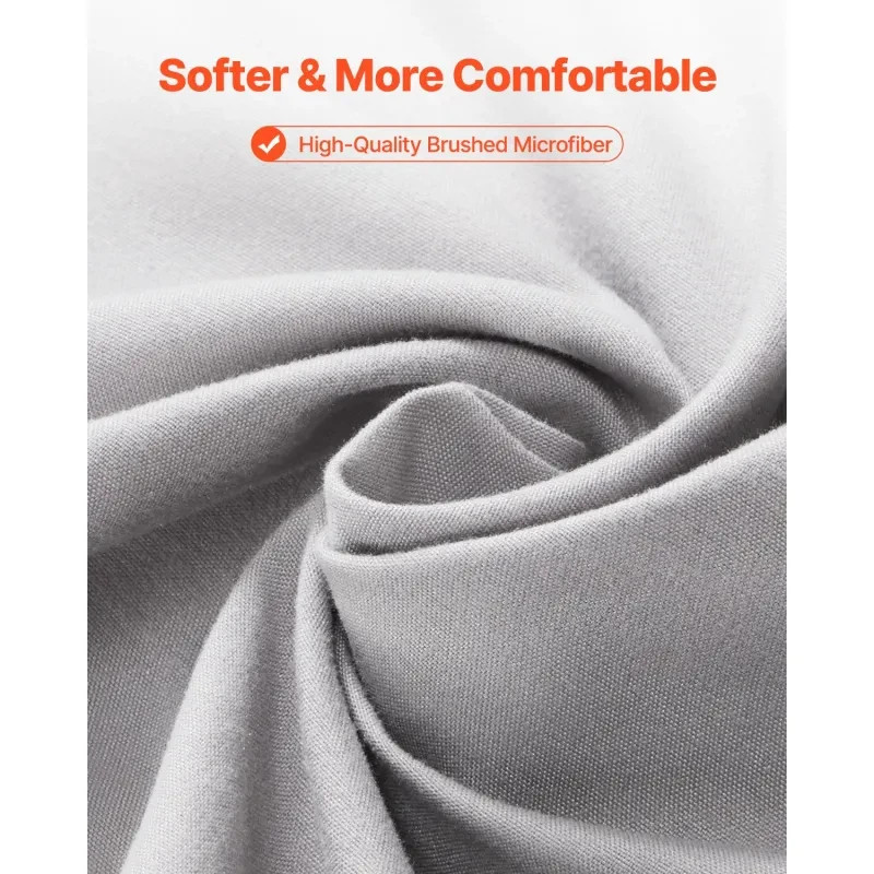 Twin Size Fitted Sheet Elastic Fitted Sheet With High-Quality Microfiber