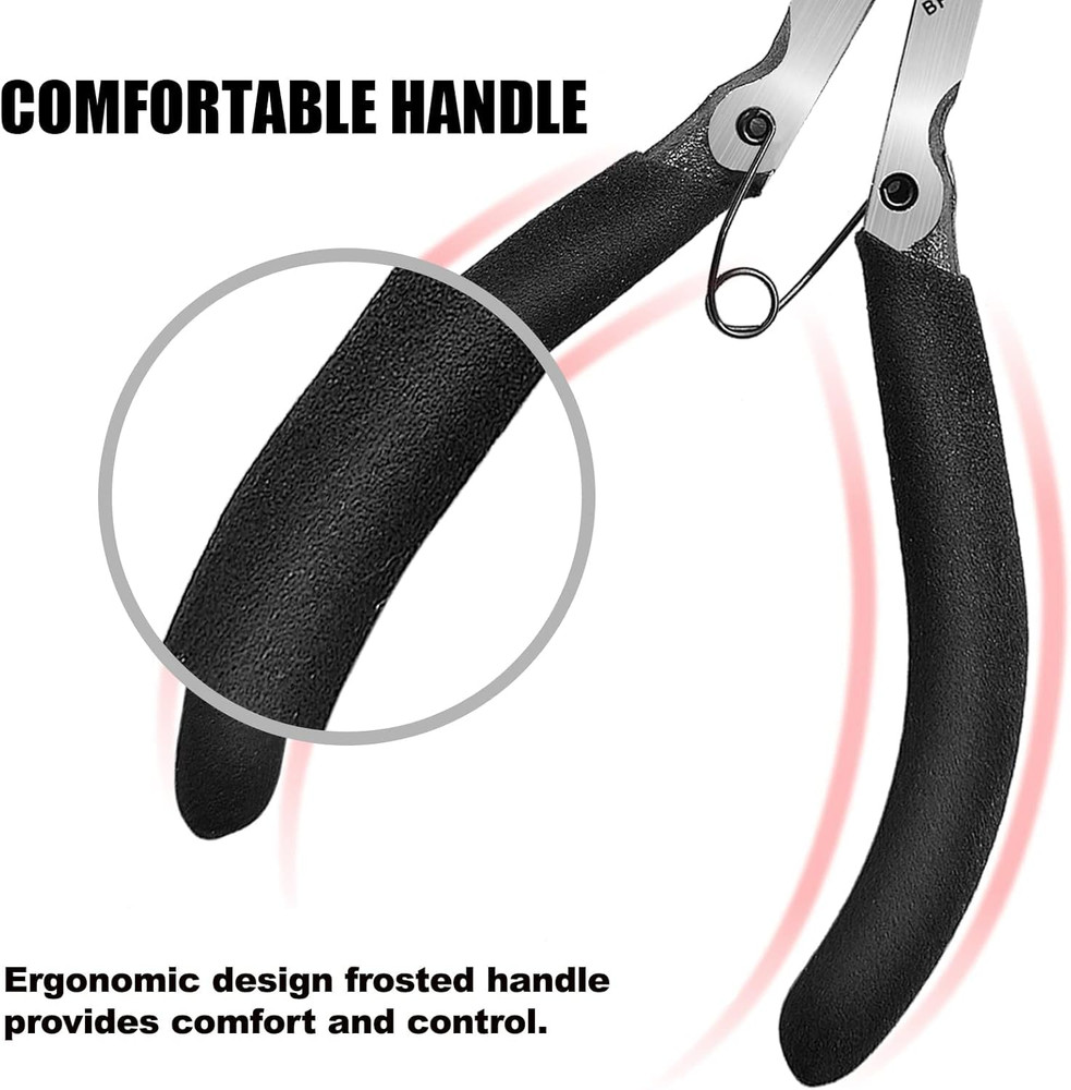 5 inch Precision Flush Cutters Multi-functional Wire Snips, Ideal for Model, Ele