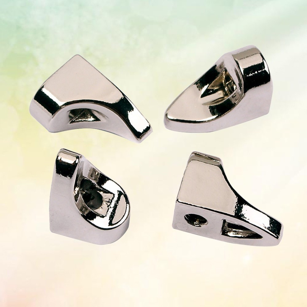 4pcs Banjo Replacement Banjo Bracket Hooks Banjo Part Guitar Bracket