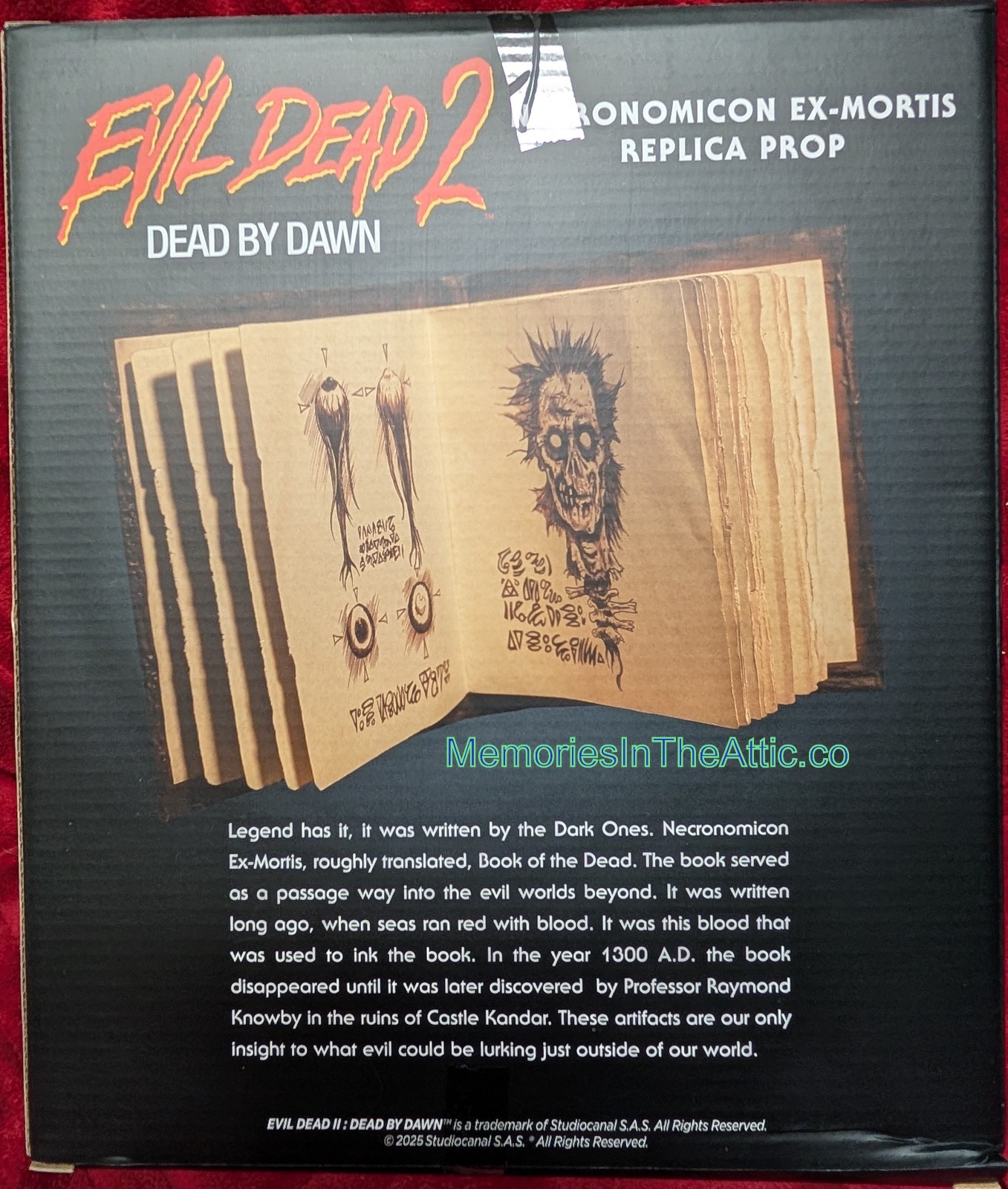 Trick or Treat Evil Dead 2 Book of the Dead Necronomicon Halloween Prop Replica