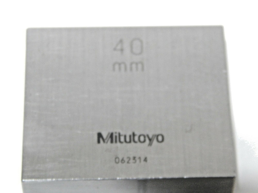 MITUTOYO 40MM GAGE BLOCK