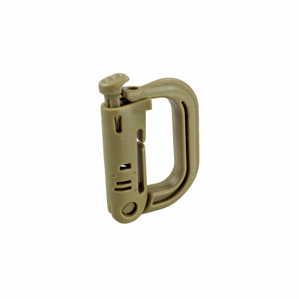 10pcs Tactical Backpack D-Ring Attachment Clips for Molle Buckle Bag Quick Lock