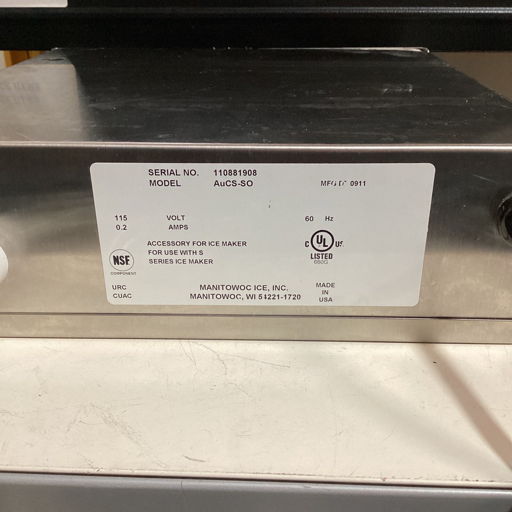 MANITOWOC AUCS AUTOMATIC CLEANING SYSTEM