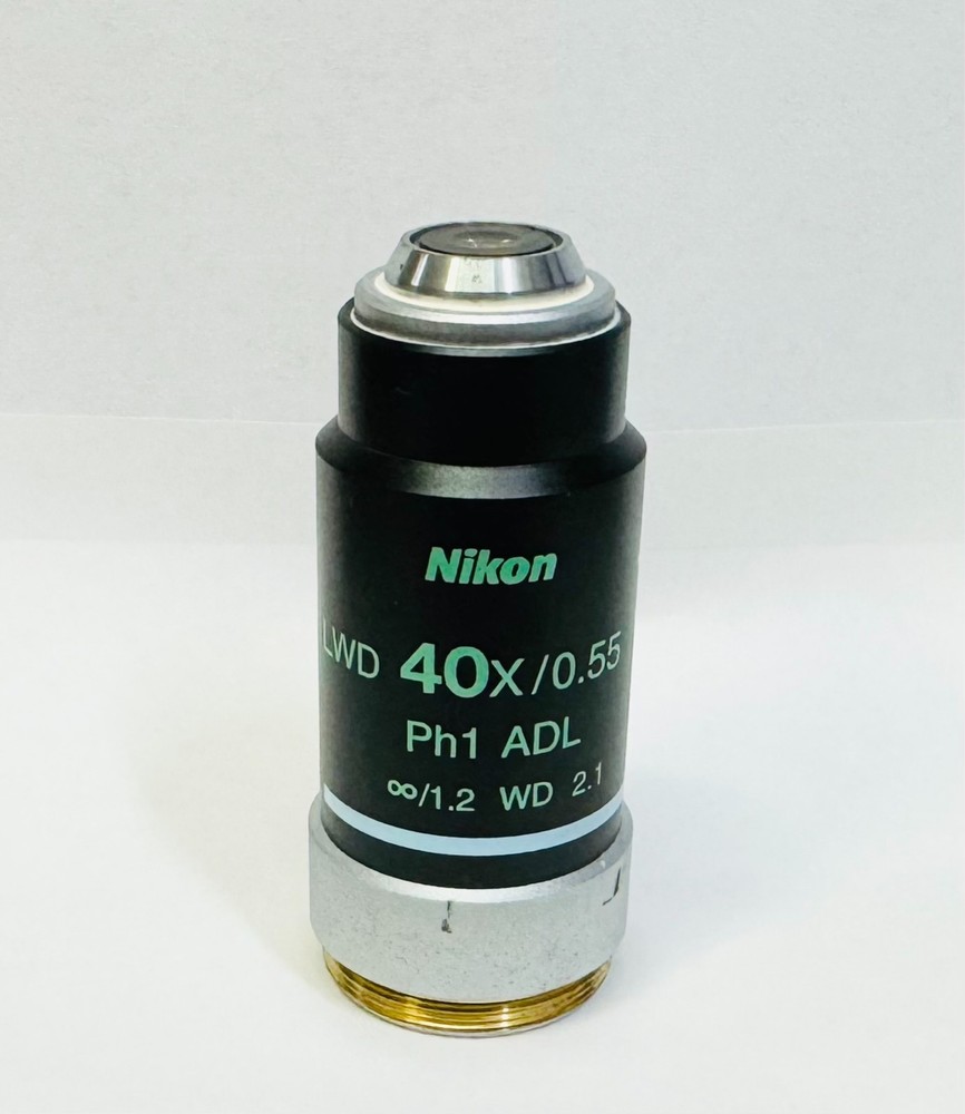 Nikon 40x/0.55 Ph1-ADL Phase Contrast Microscope Objective Lens For Eclipse M25