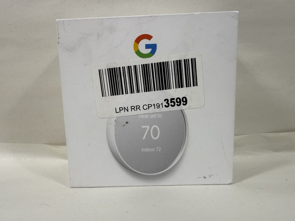 Google Nest Programmable Thermostat Generation Open Box