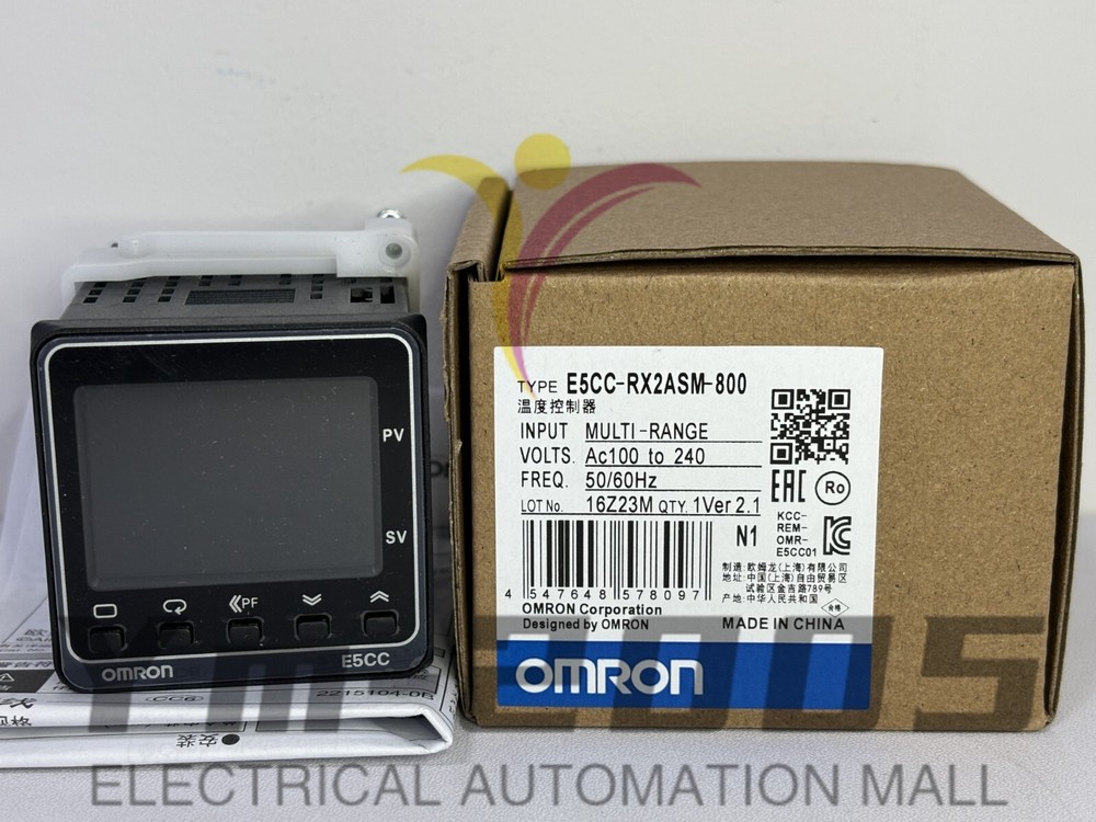Omron-E5CC-RX2ASM-800 100-240 VAC Temperature Controller Fast delivery 1PC NEW