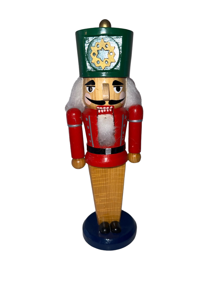 Wooden Nutcracker Soldier Red and Green
