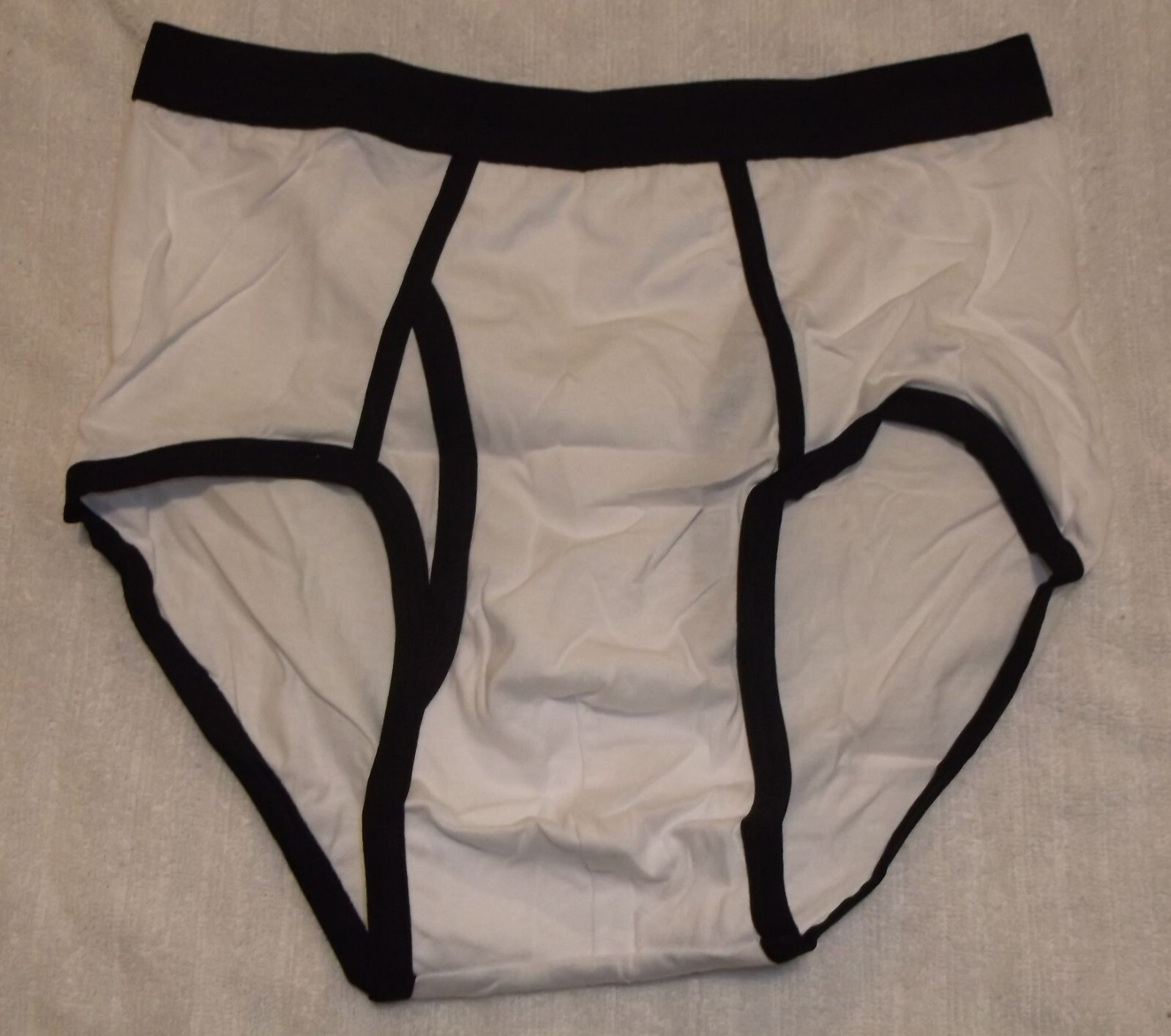 Men's Pattern / Cartoon / Colored Waistband Adult Briefs Underwear S, M, L