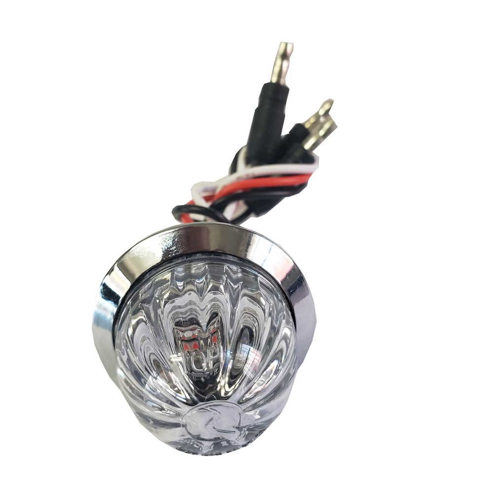 Hero Mini 3/4" Watermelon Dual Function Clearance Light (Clear/Amber)