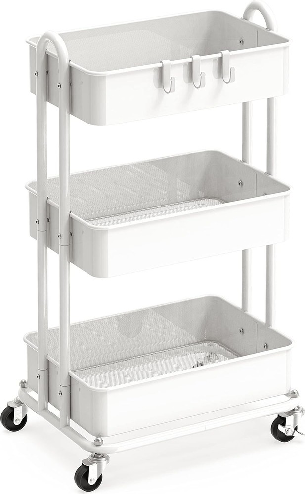 Heavy Duty Utility Cart with Locking Casters