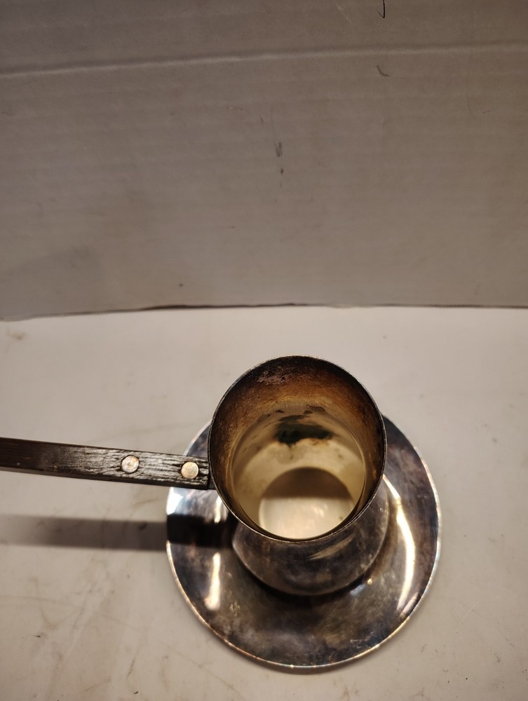 Vintage Silver Gorham Turkish Coffee Pot & Plate