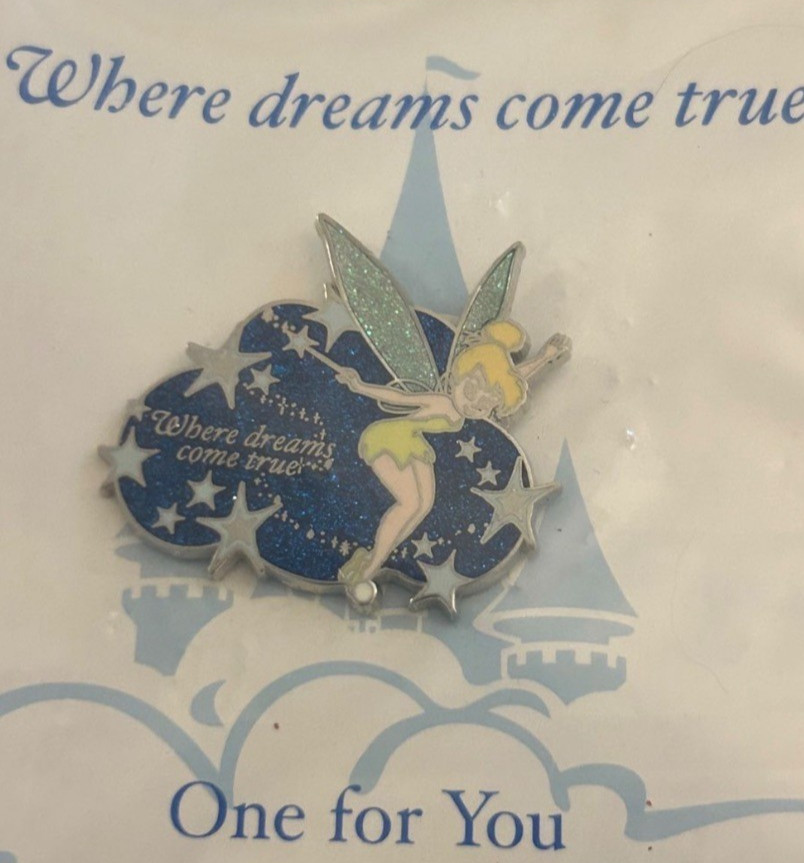 Tinker Bell Where Dreams Come True Pixie Dust Version 4 Disney Pin 56395
