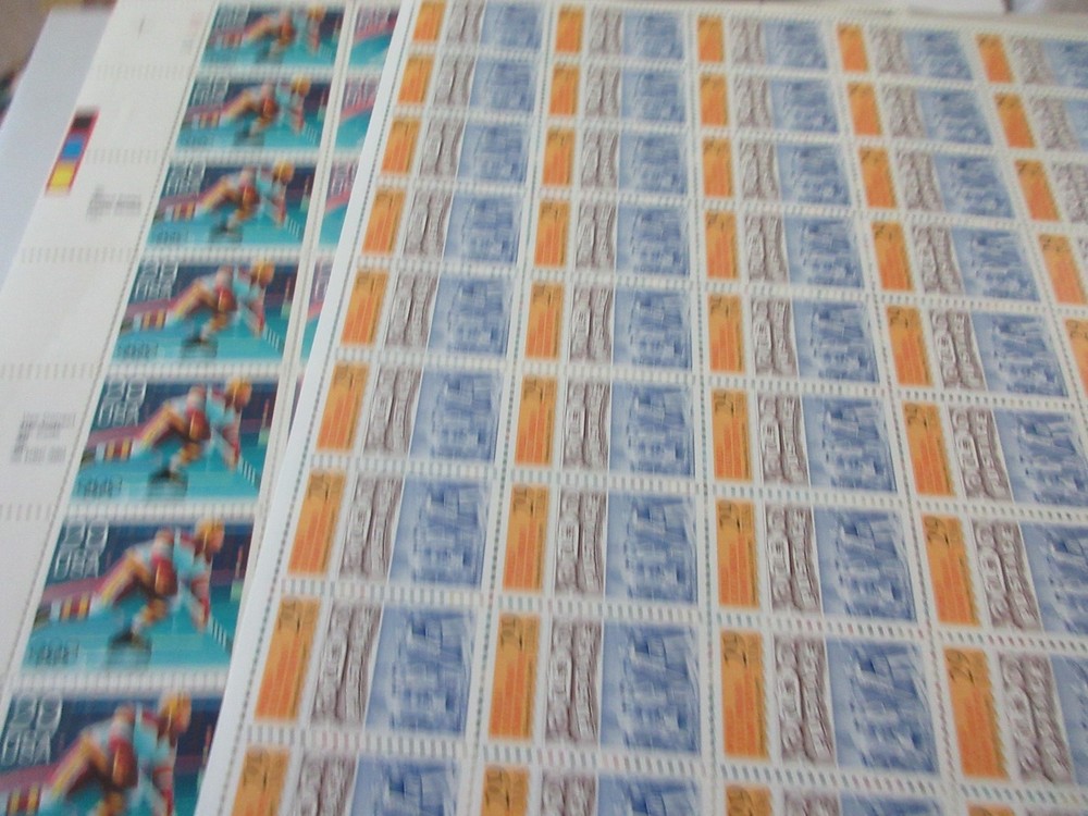 17 Different 29 Cent Sheets with Face Value of $189.95 Under 68 %