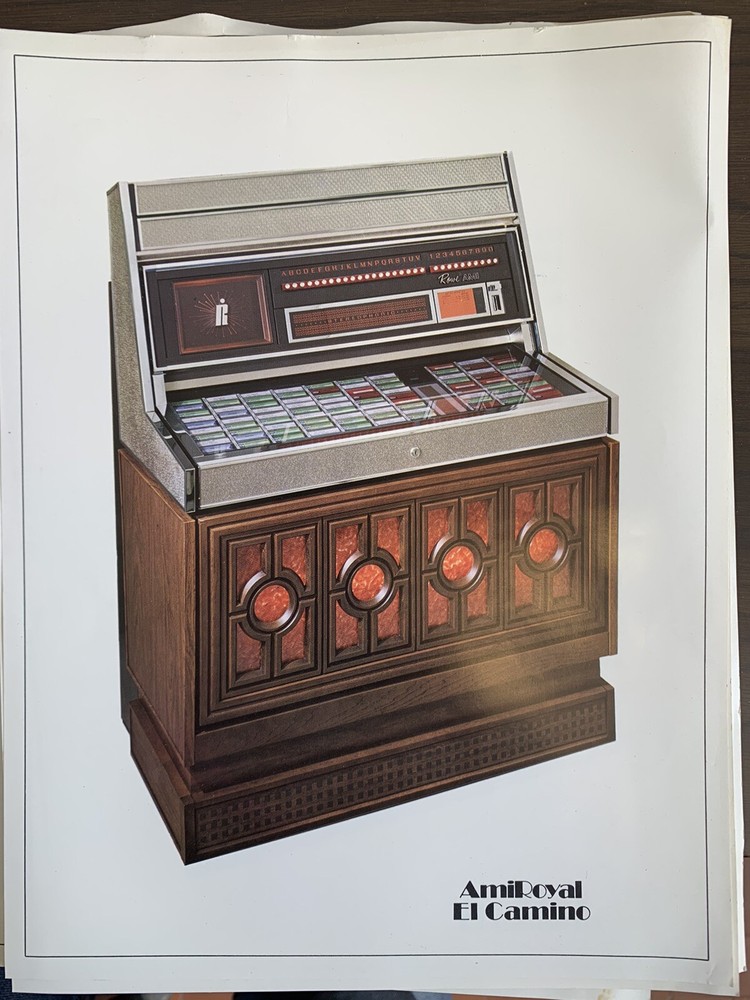 Juke Box Ami 200 Brochure Leaflet - Ami Royal