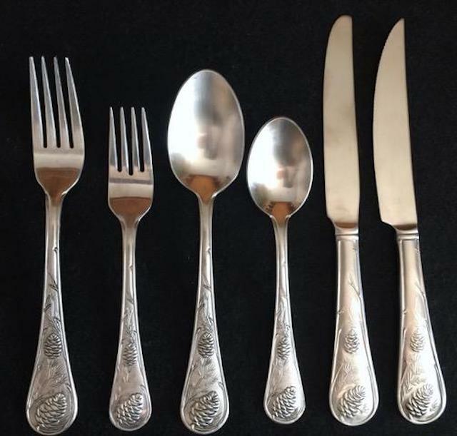 CAMBRIDGE - PINE CONE - Stainless Flatware Silverware - YOU CHOOSE CHOICE *MINT