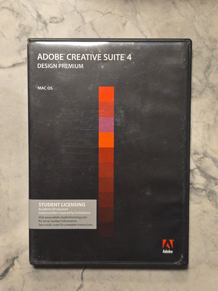 Adobe Creative Suite 4 Design Premium for Mac OS