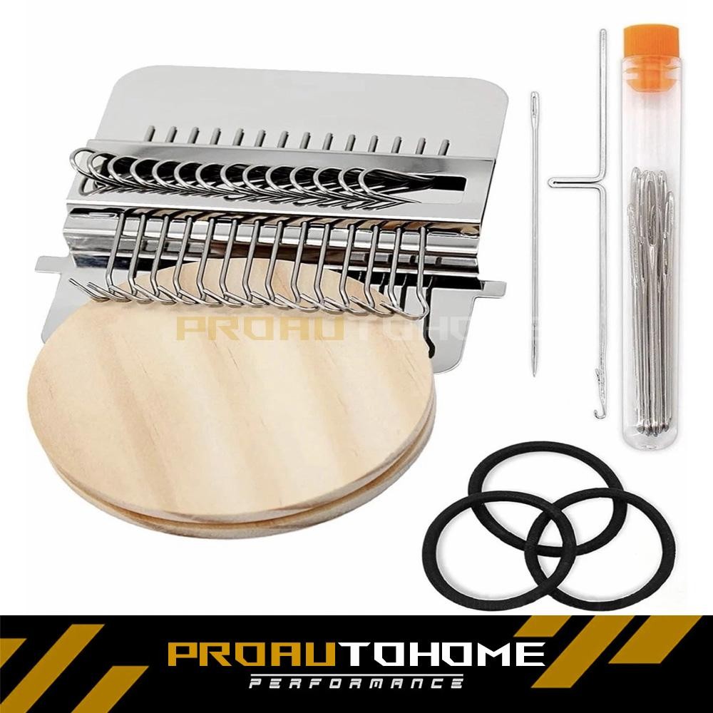 10 Hook Loom Knitting Kit Patch Kit Weaving Loom Portable Patch Darning Loom Kit