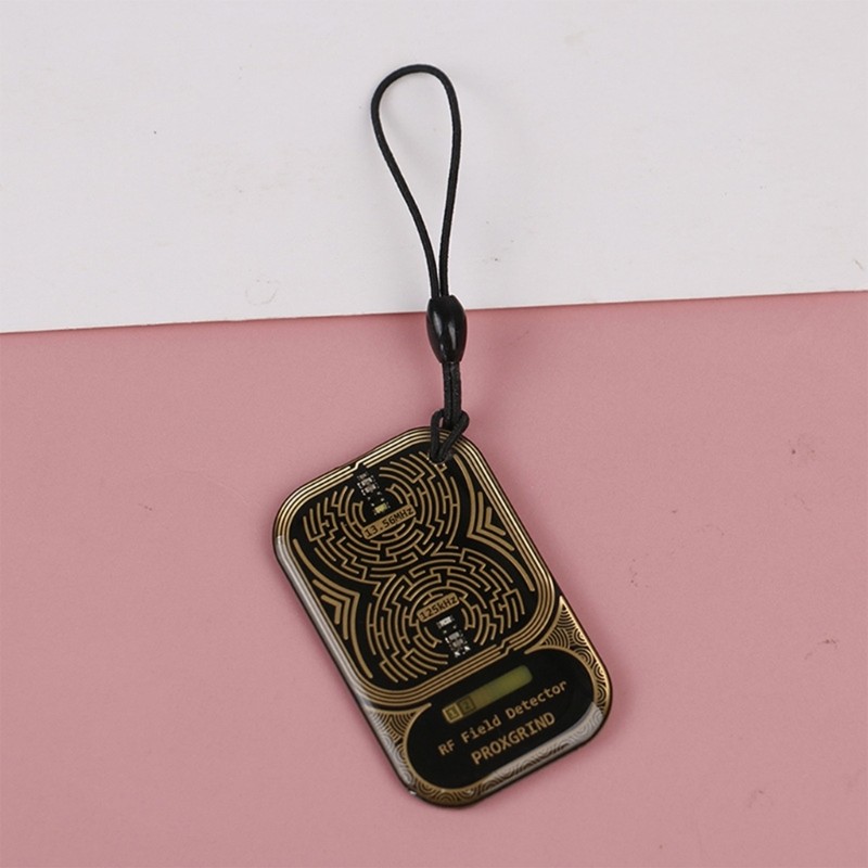 Portable RFIDs Frequency Tester Keychain for Security Management System