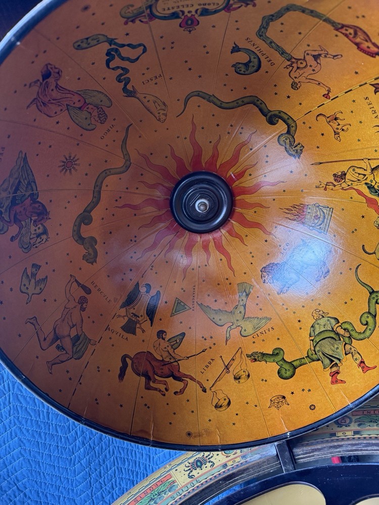 Vintage Astrology Bar Table