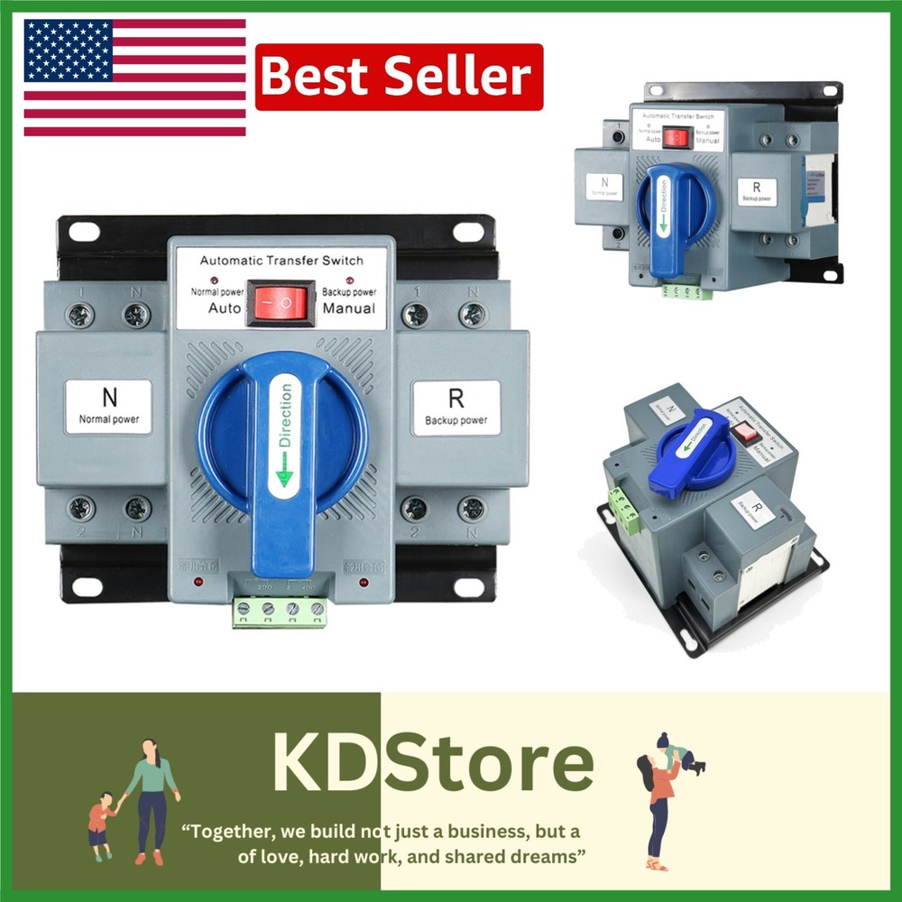 AC110V 63A Automatic Transfer Switch - Reliable Dual Power Changeover Solution