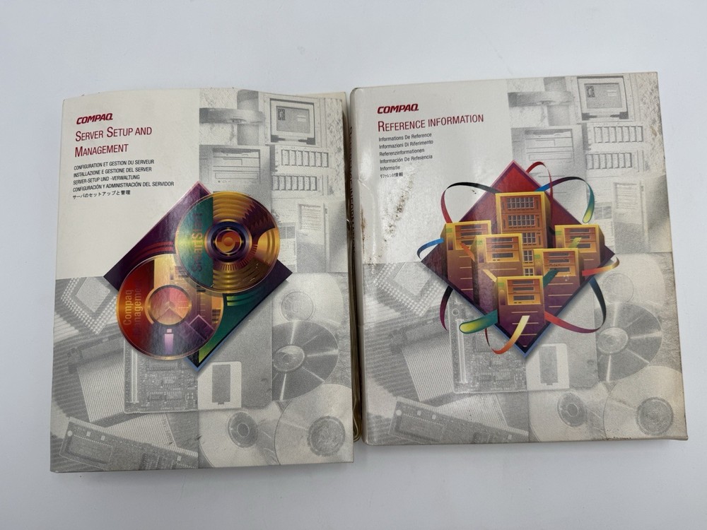 Compaq Cds Server Setup & Management & Reference Information Vintage