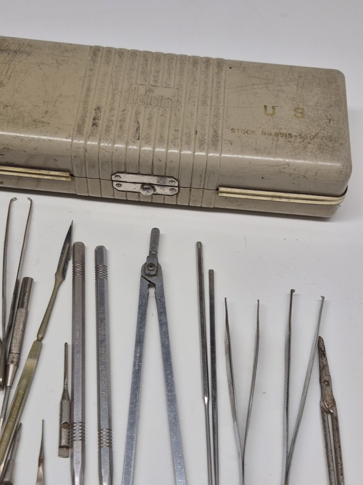 Vintage Precision Tools Lot With Cases