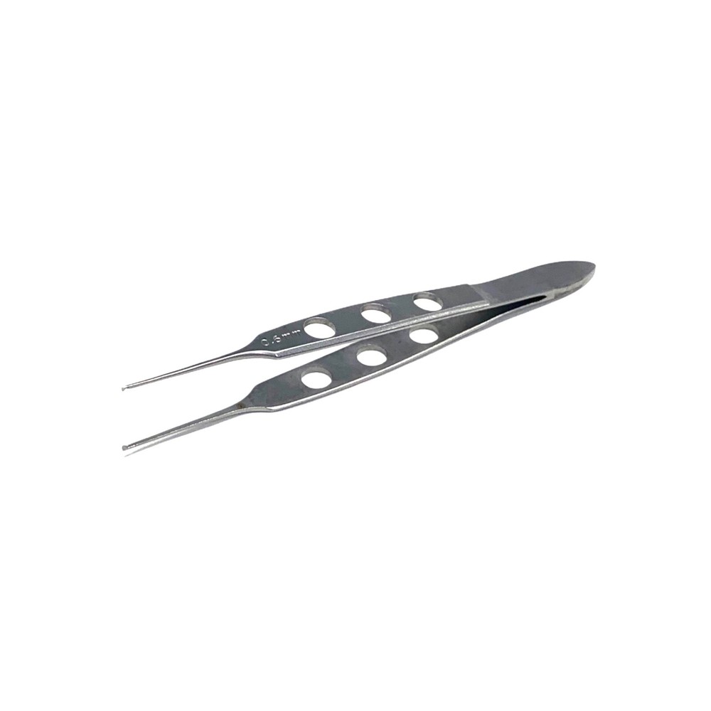 JARIT REF 355-120, Bishop-Harmon Iris Forcep 1 x 2 Teeth, 0.6mm, Straight