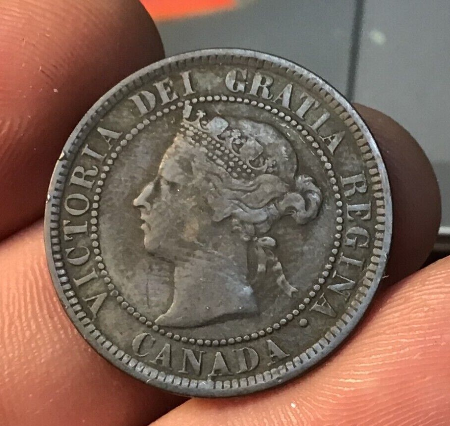 1884 Canada Large Cent, Low Mintage Date