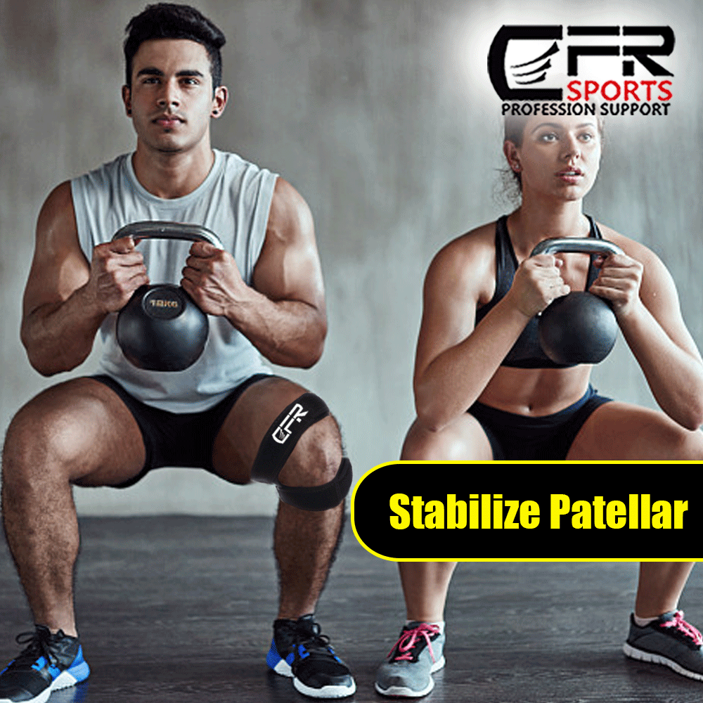 Adjustable Knee Support Double Strap Stabilizer Patella Tendon Arthritis Brace