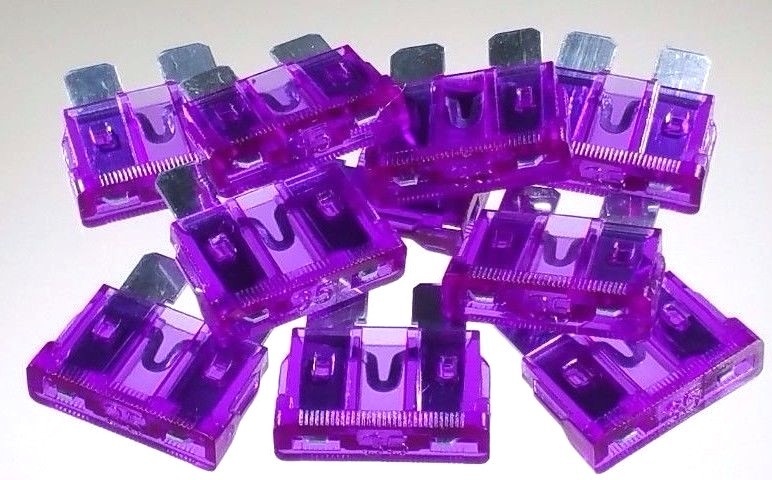 100 Pack ATC 35 Amp Standard Blade Style Fuse 35A Automotive Car Truck 35Amp