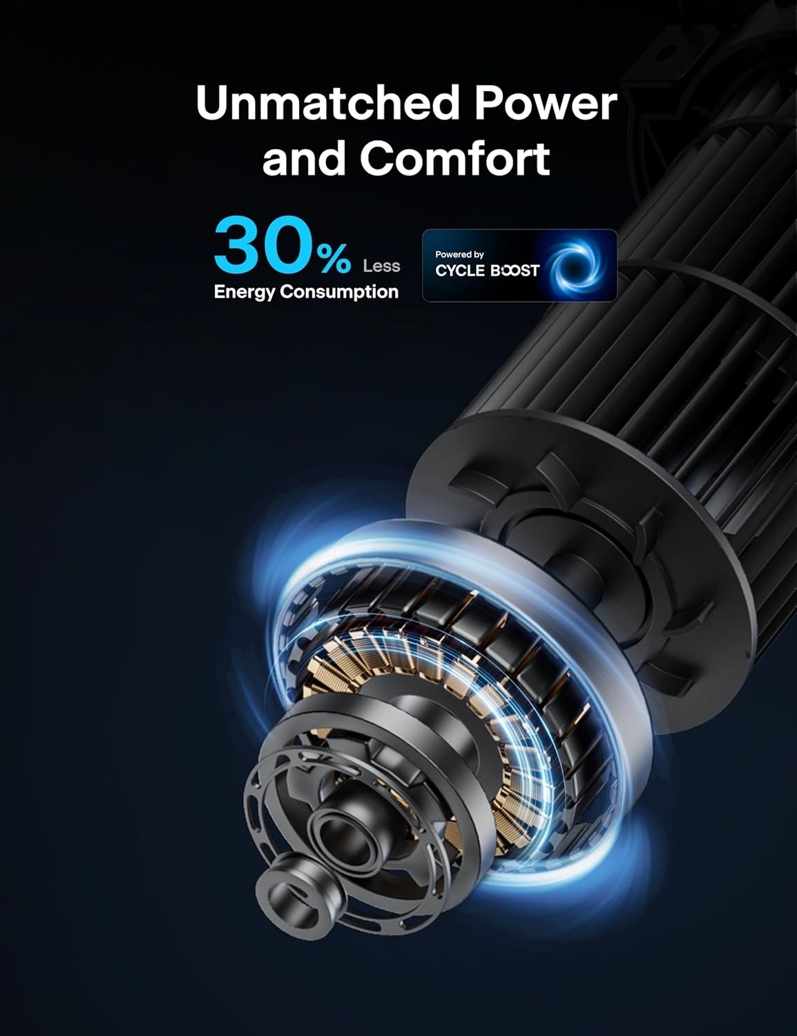 PELONIS 40" Bladeless Tower Fan Remote Control 3 Speed & Oscillation PSFZ40R3ALG