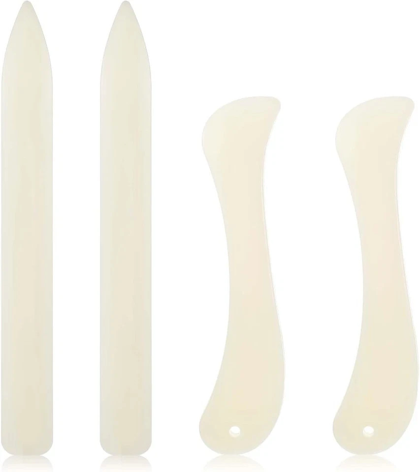 Giantree 4 Pcs Bone Folder Paper Creaser Set, Folding Scoring Burnishing...