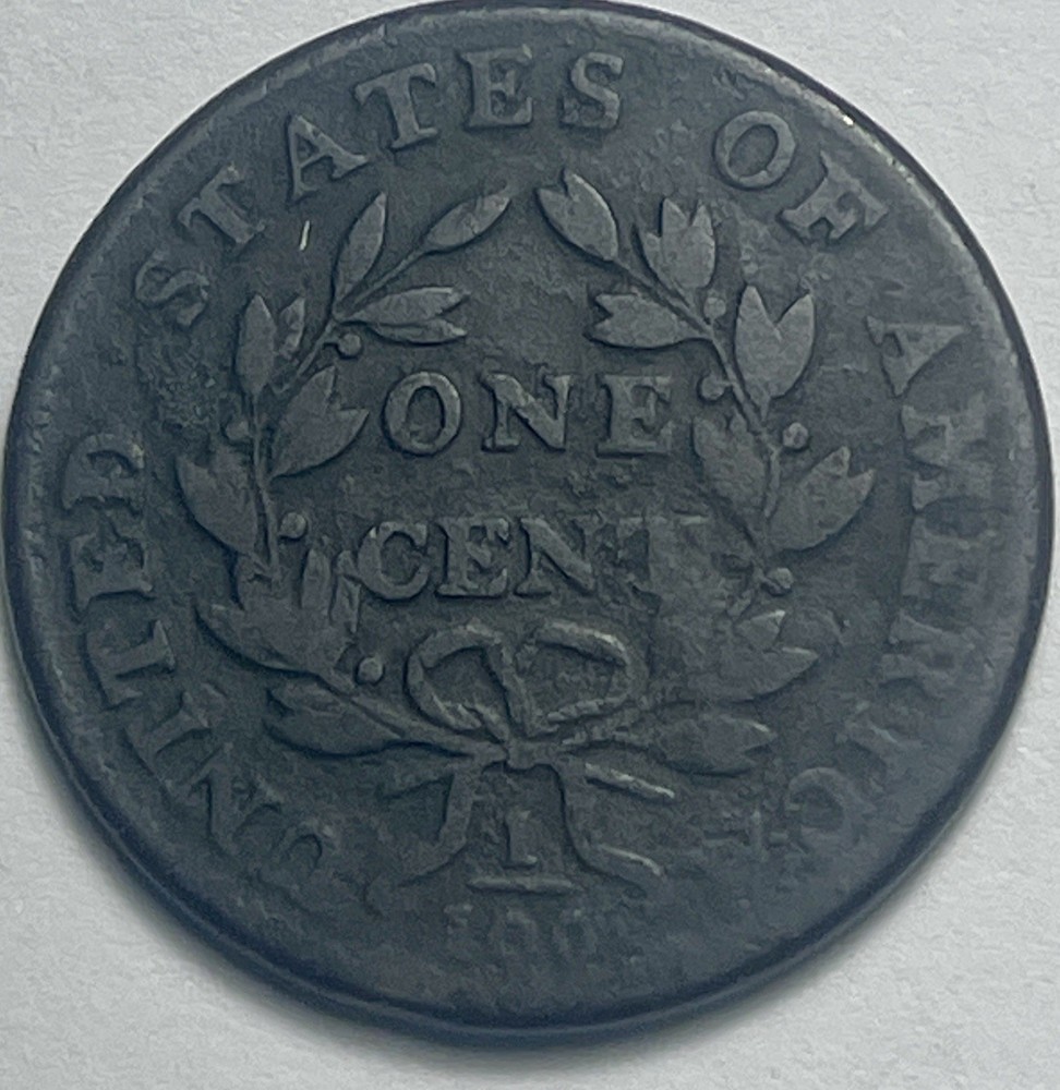 1802 Draped Bust Large Cent S237 VG/Fine Details