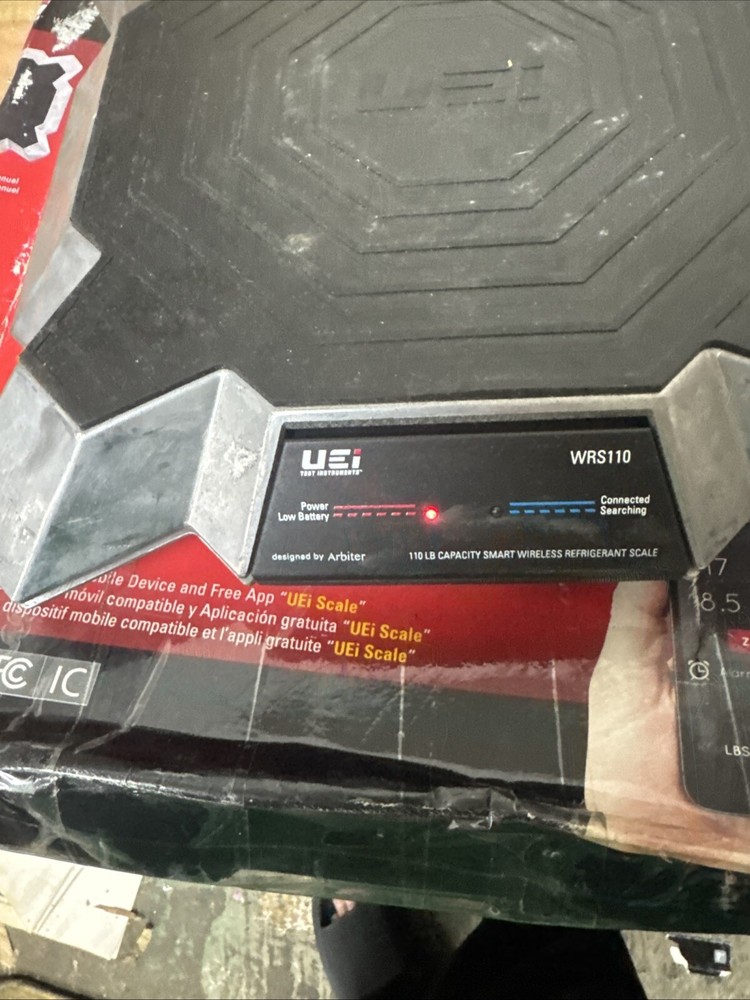 UEi WRS110 Smart Wireless Refrigerant Scale 110 LB