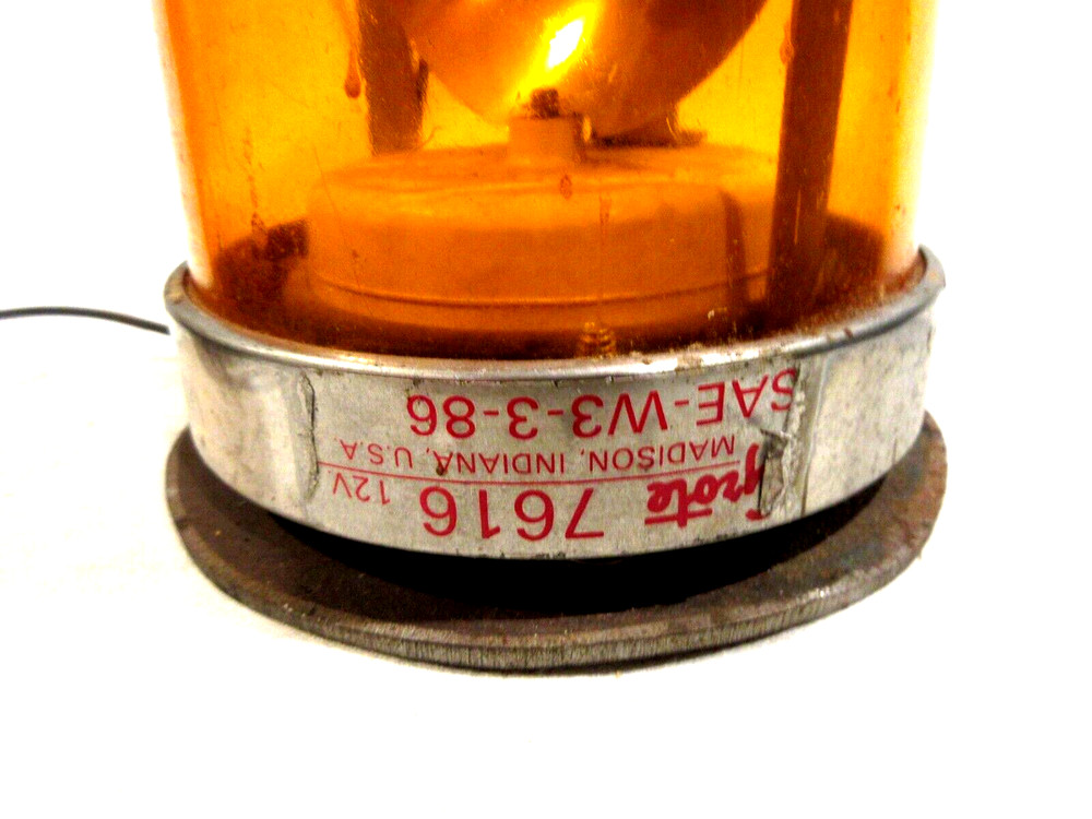 Grote 7616 Amber Beacon Light