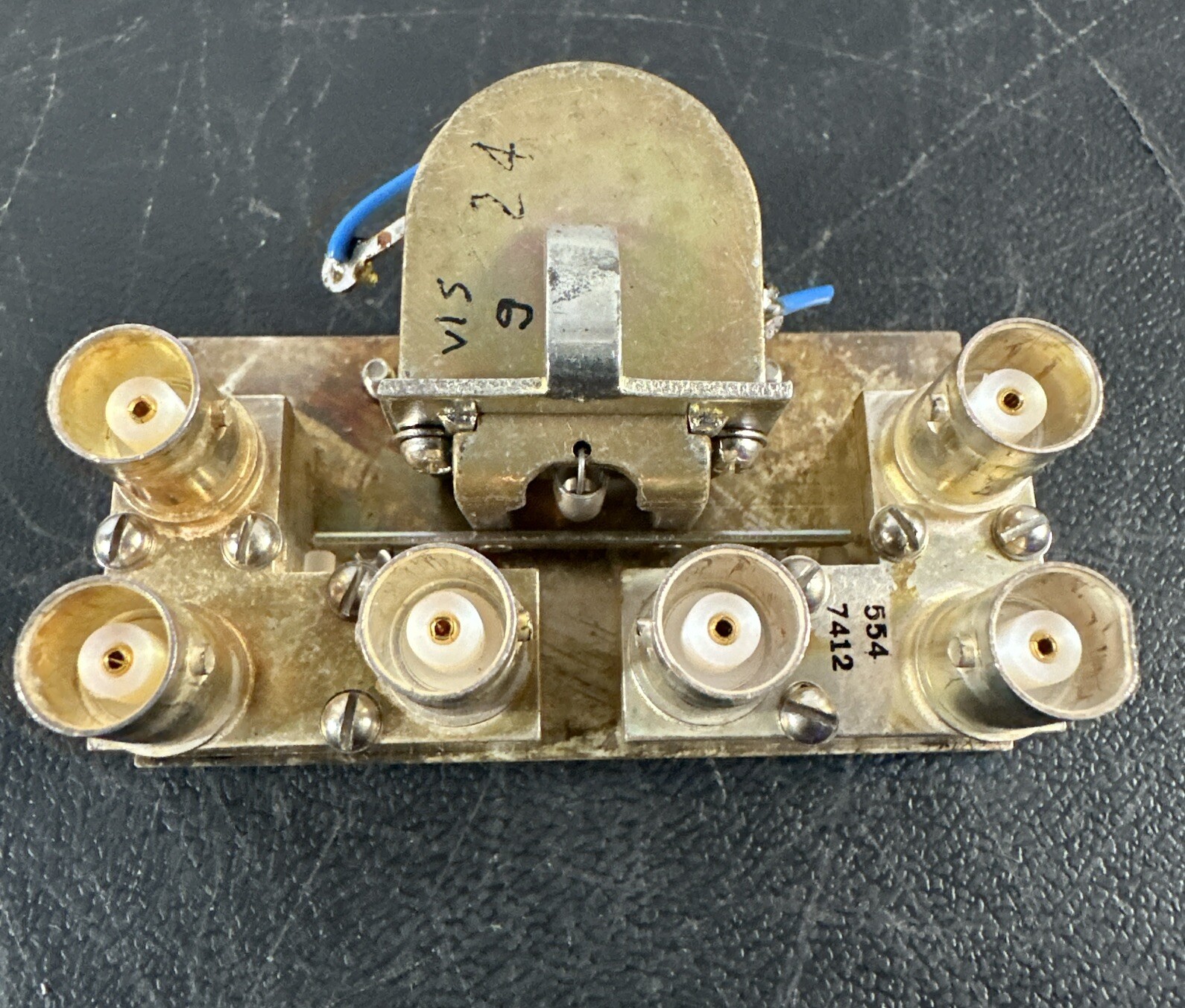 321-11064-3 Amphenol BNC DPDT Coaxial Relay 26VDC. RF 6PDT Relay