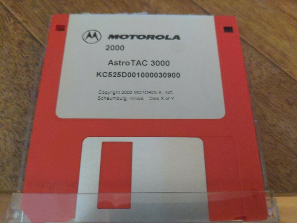 Motorola AstroTac 3000 Diskette
