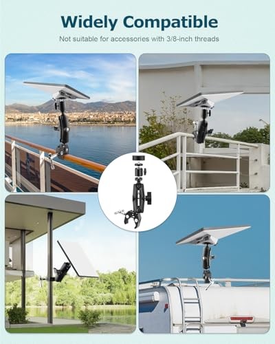 Starlink Mini Mount, Adjustable Clamp Mount for Starlink Mini Old Version