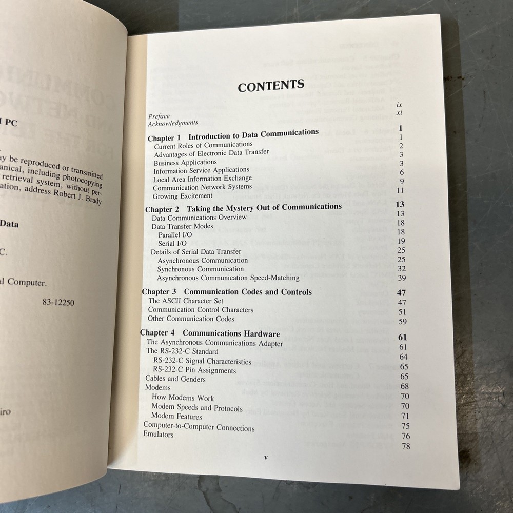 Communications & Networking For The IBM PC 1983